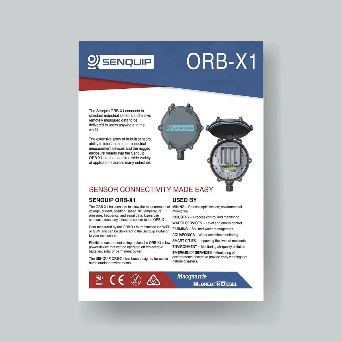 senquip monitoring system brochure